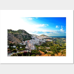 Frigiliana Andalucia Costa Del Sol Spain Posters and Art